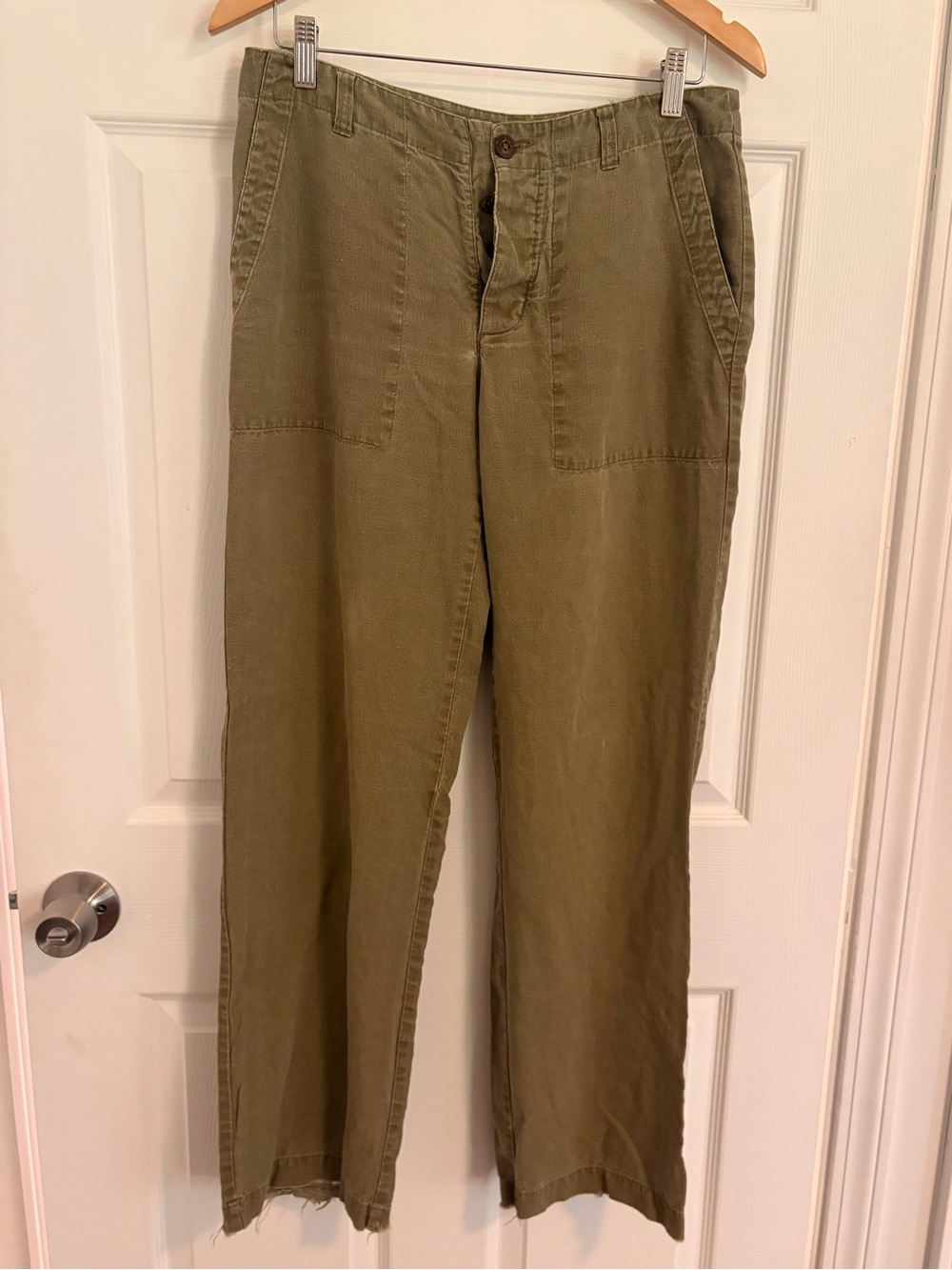 Patagonia Green/Tan Hemp Pants